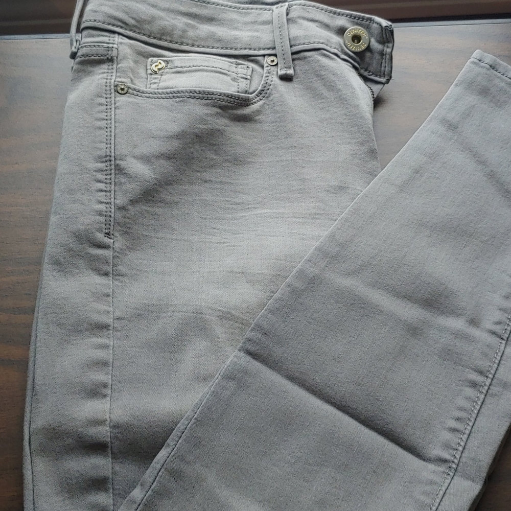 Gray jean jeggins